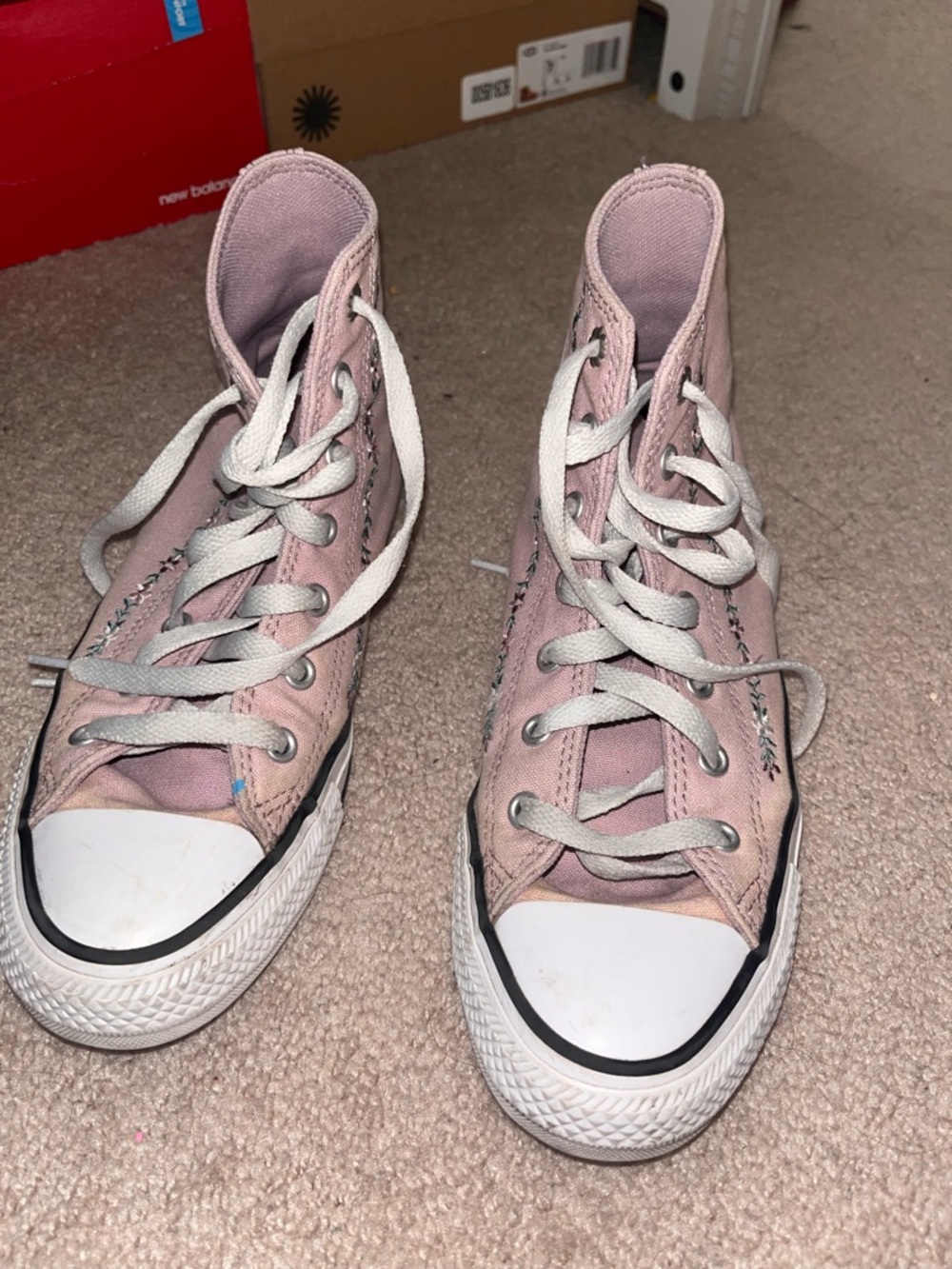 Flower Pink Converse - Picture 3 of 5